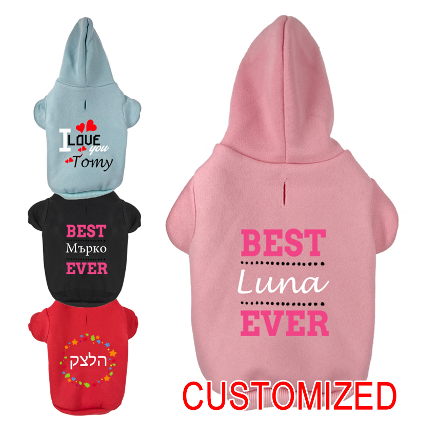 Winter Clothing Name - Tùy Chỉnh Tên Chó Áo Hoodie