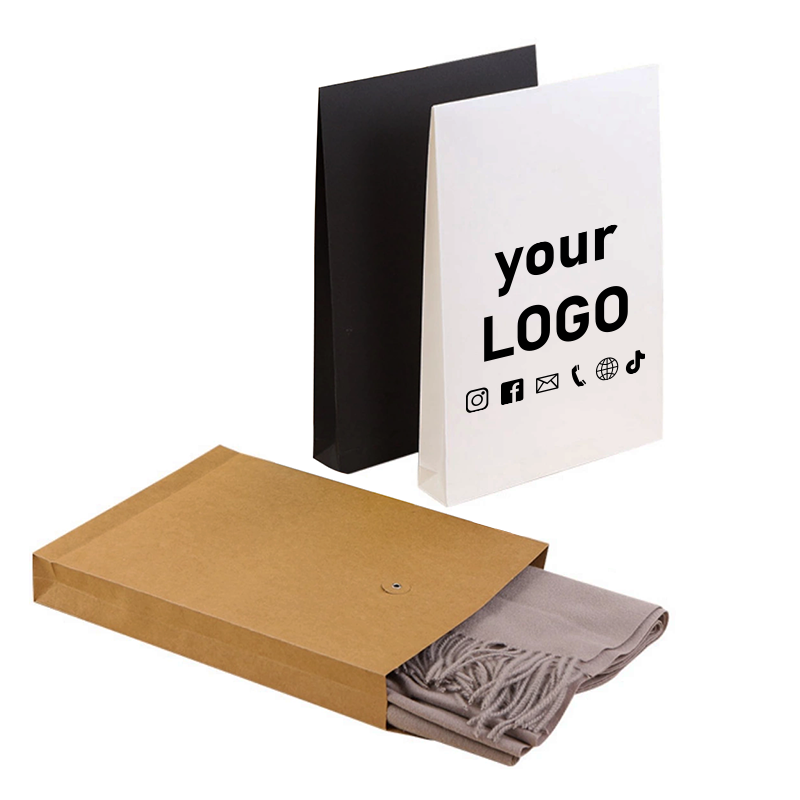 Winter Clothing Work - 30pcs kraft paper bag archive bag
