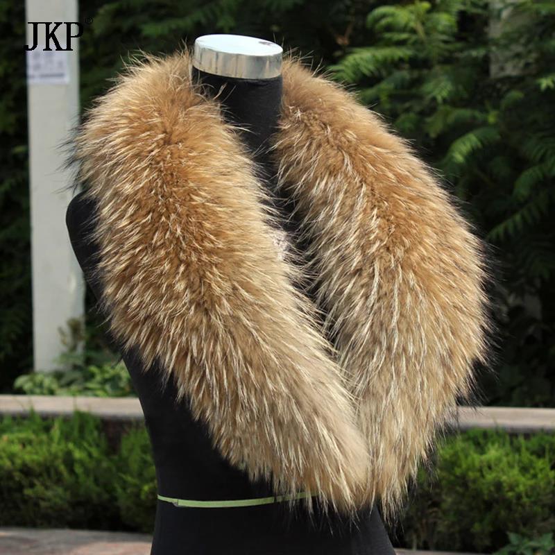 Winter Clothing Design - Natural Fur Collar Real raccoon fur