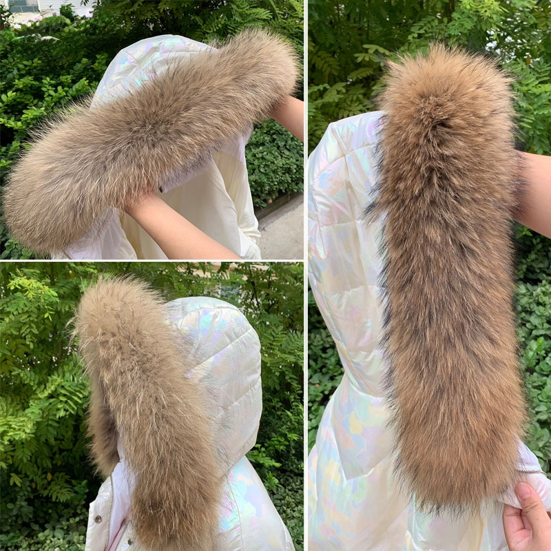 Winter Clothing Design - Real Fur Collar for Coat Parkas