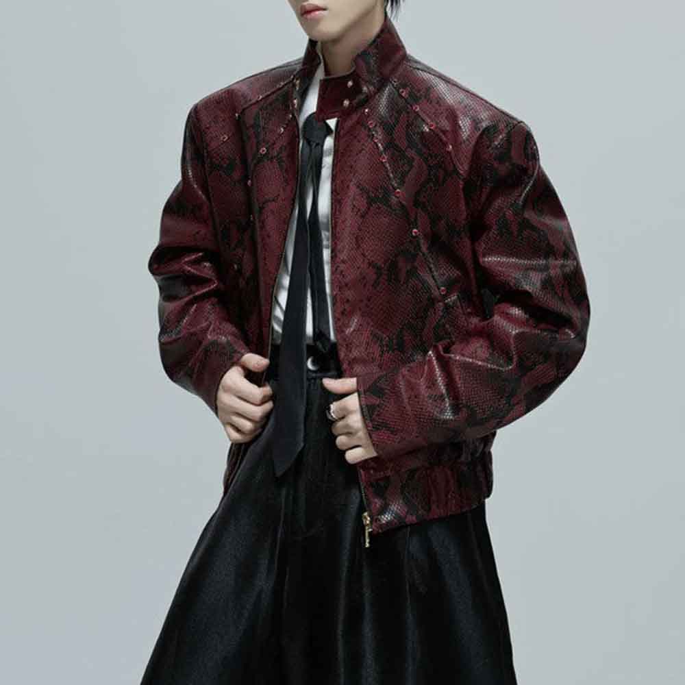 Mens Autumn Jacket Python Text - đánh giá và giá Winter Clothing Jewel