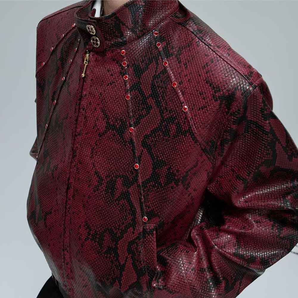 Mens Autumn Jacket Python Text - đánh giá và giá Winter Clothing Jewel