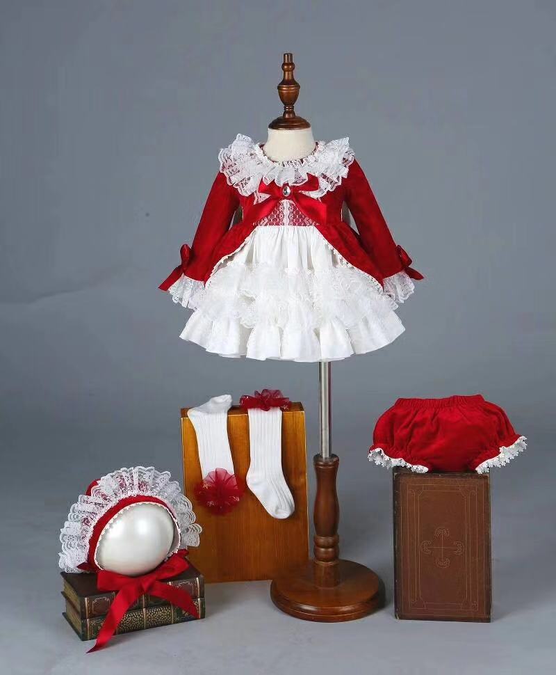 4 Bé Gái Thu Đông Xuân Nhung Đ - đánh giá và giá Winter Clothing Baby