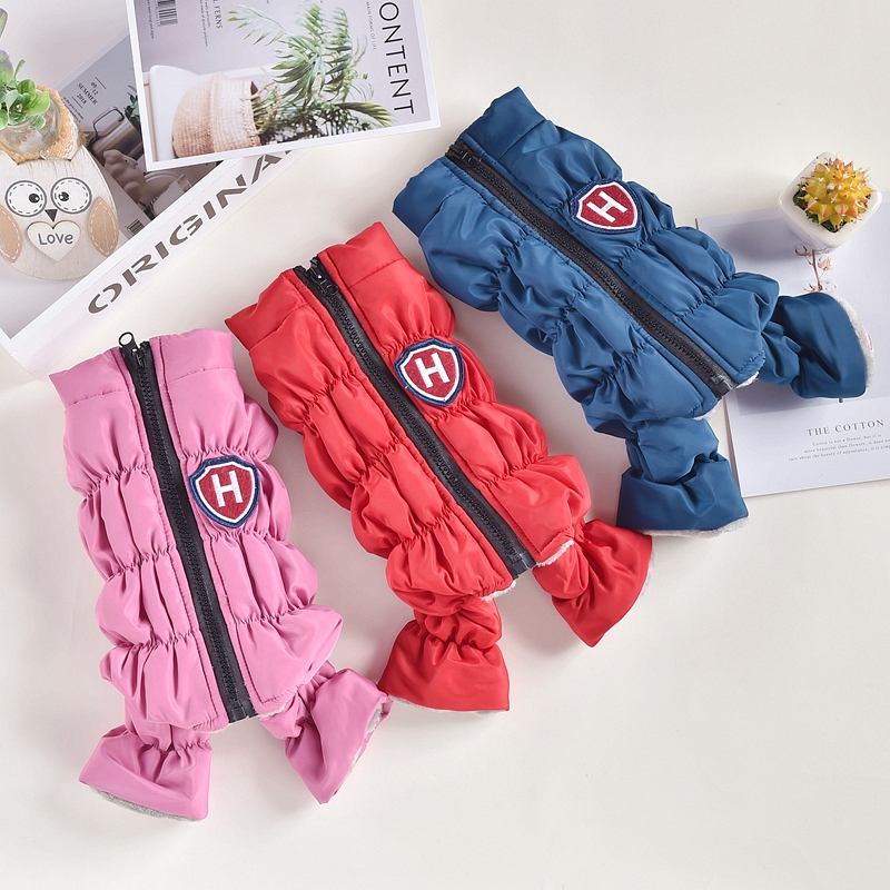 Dây Kéo Tuyết Unisex Chó Chống - đánh giá và giá Winter Clothing Baby