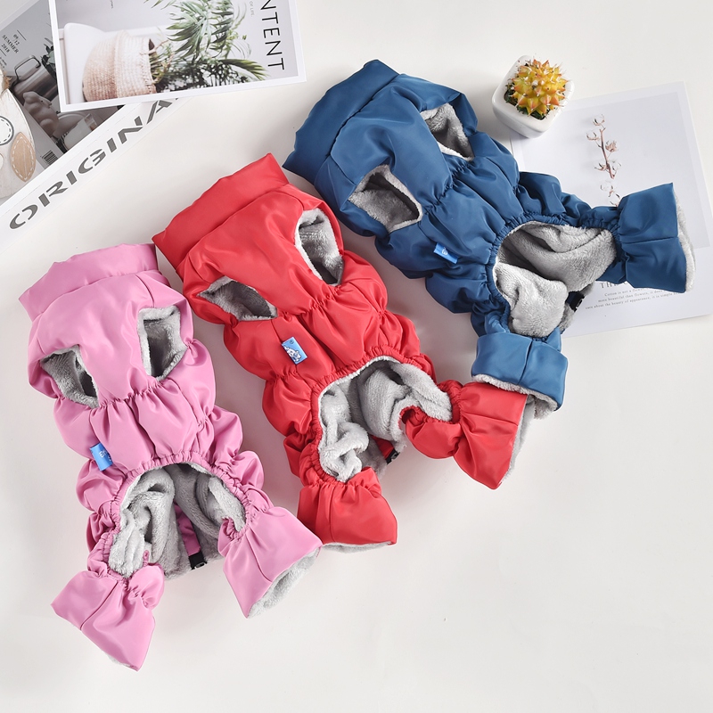 Dây Kéo Tuyết Unisex Chó Chống - đánh giá và giá Winter Clothing Baby