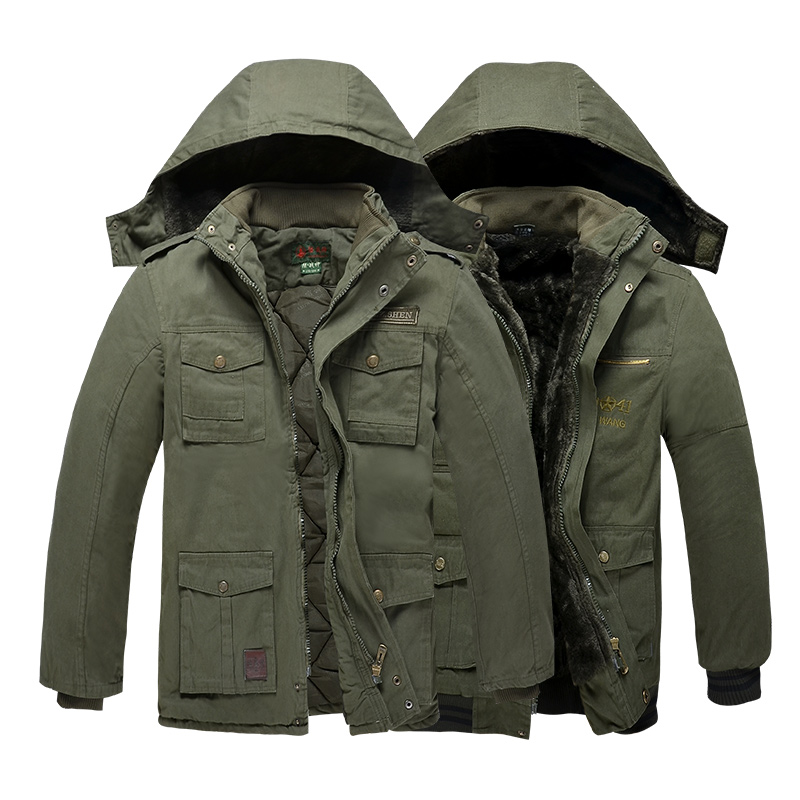 Thickened Camouflage Military  - đánh giá và giá Winter Clothing Work