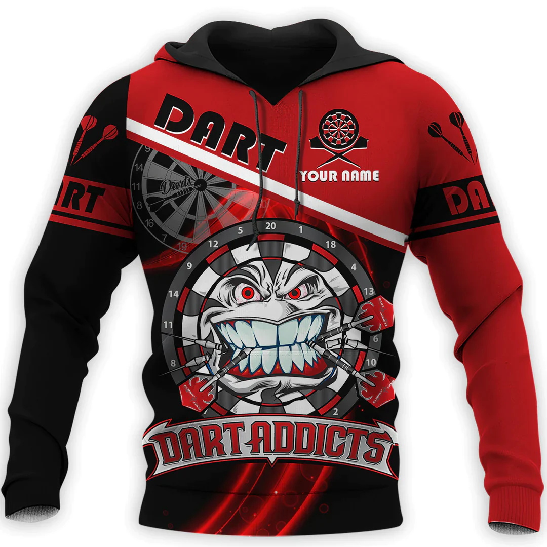 3D Disc Dart Printed Hoodies F - đánh giá và giá Winter Clothing Name
