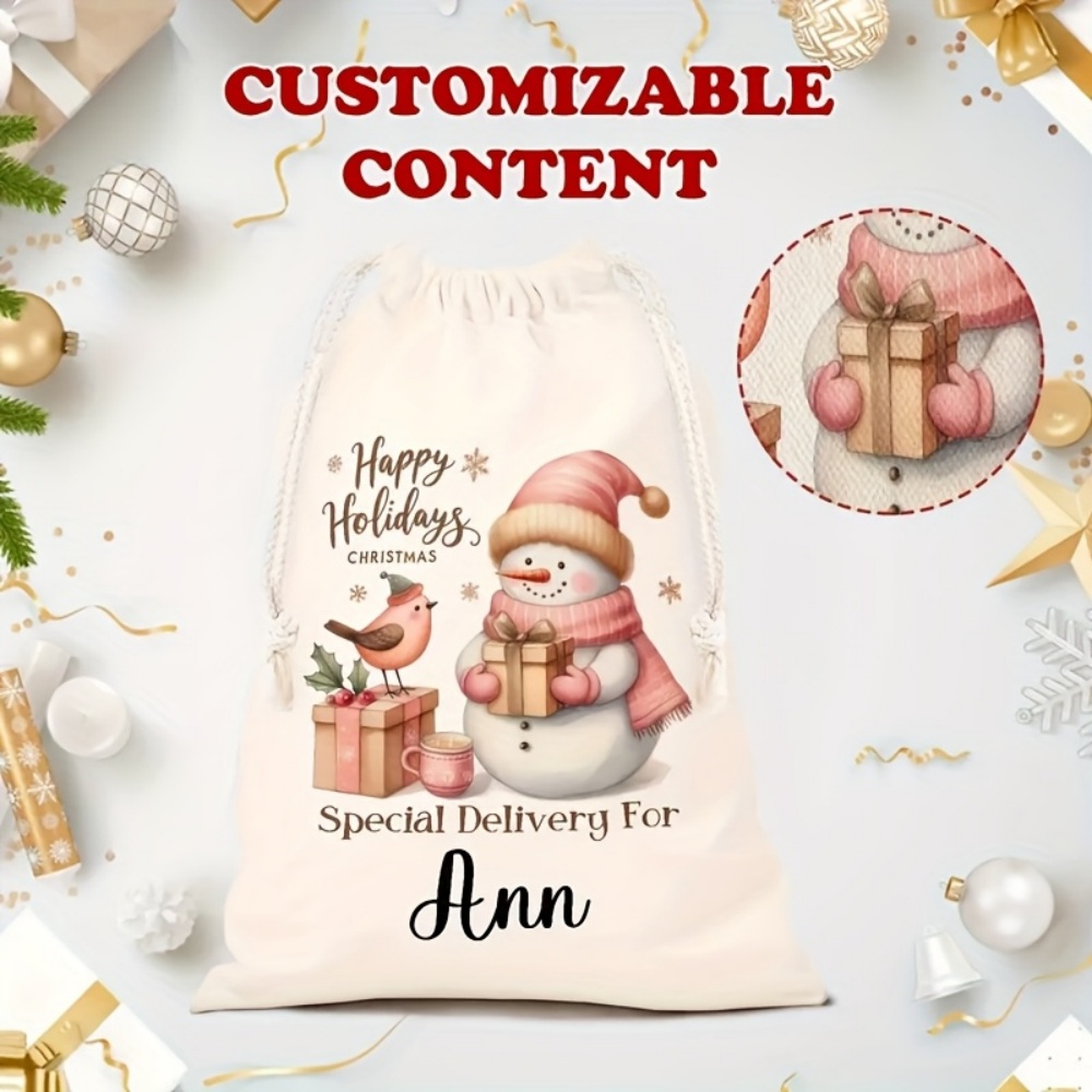 Personalised Christmas Snowman - đánh giá và giá Winter Clothing Name