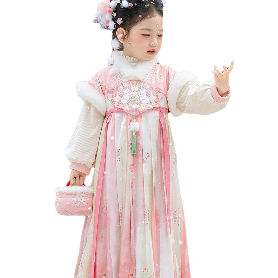 2025 Girls Fairy Hanfu Childre - đánh giá và giá Winter Clothing Baby