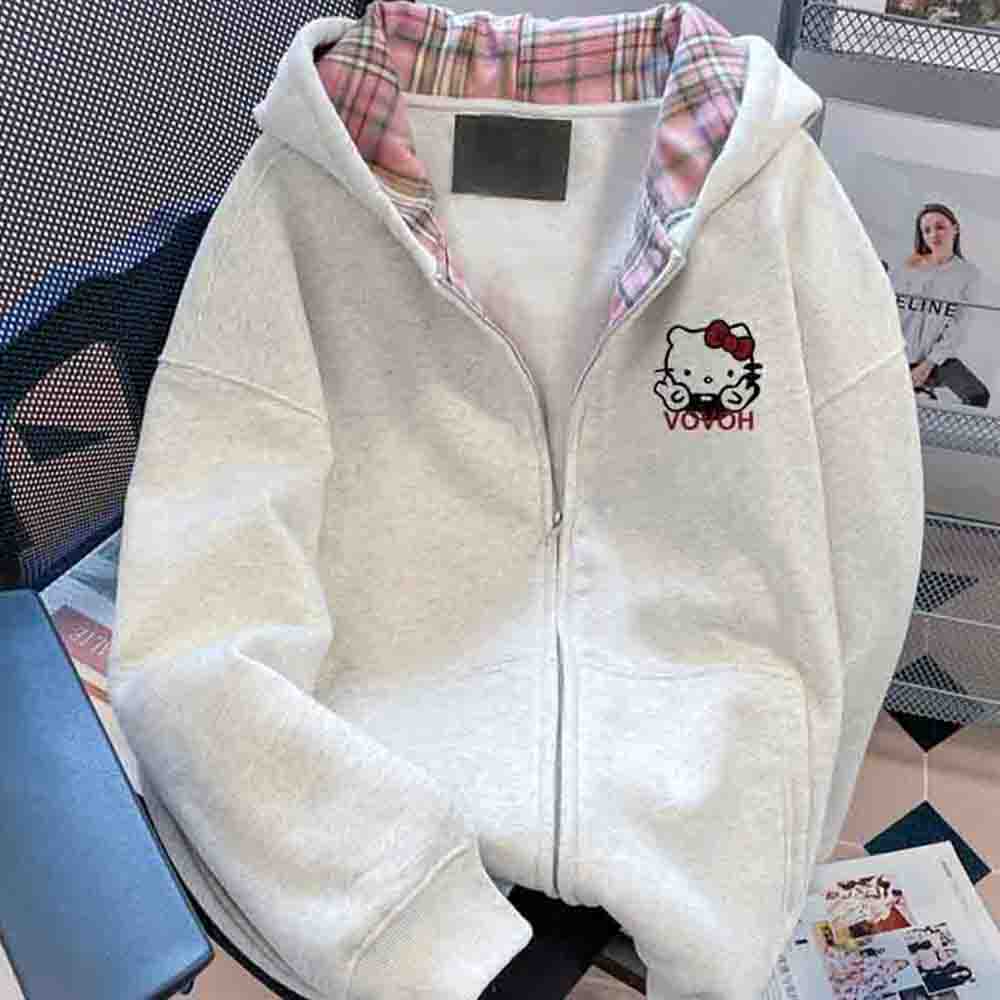 Hello Kitty Women's Hooded Swe - đánh giá và giá Winter Clothing Design