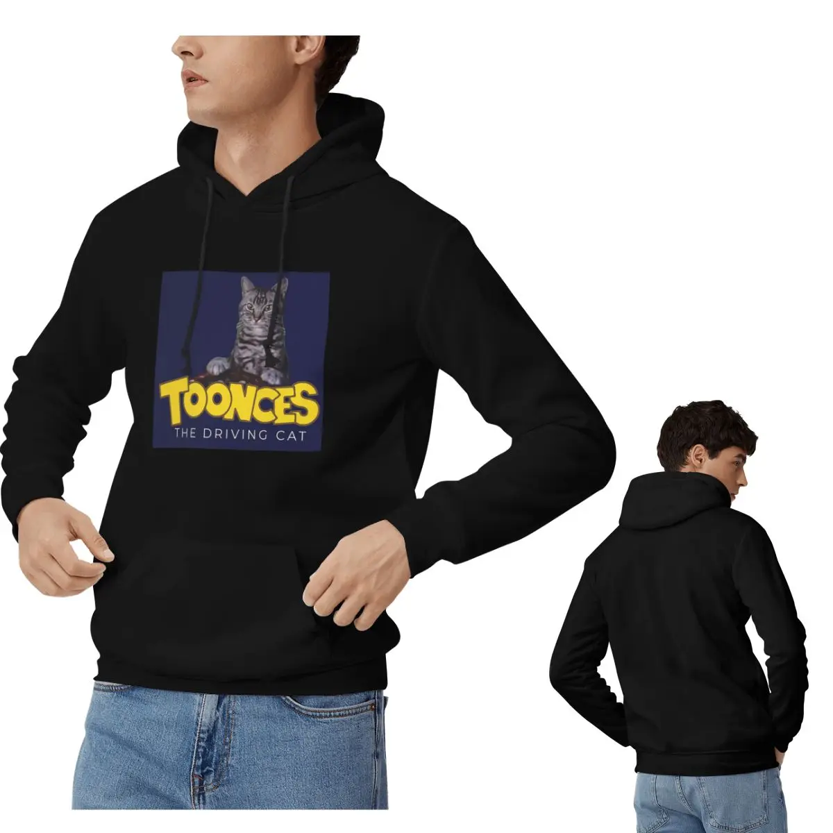 Toonces The Driving Cat Hoodie - đánh giá và giá Winter Clothing Drive