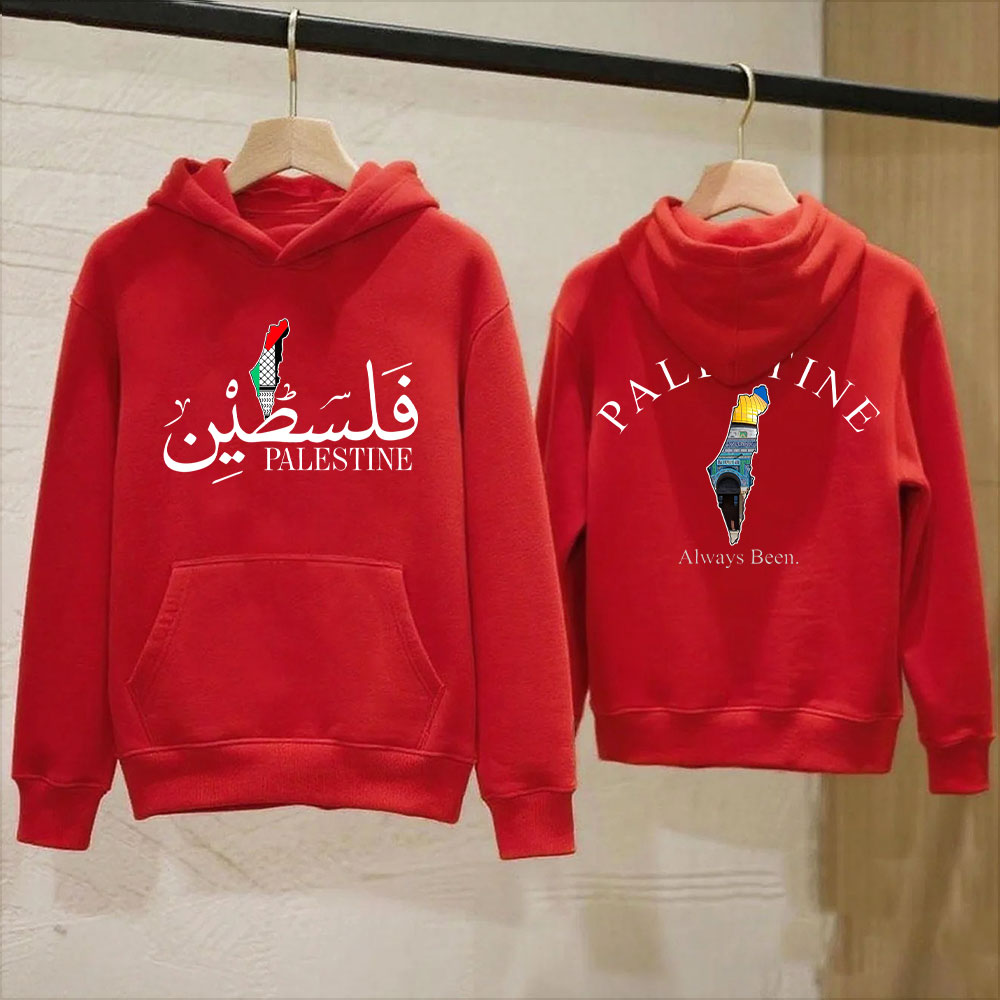 Palestine Hoodie Front/Back Pr - đánh giá và giá Winter Clothing Name
