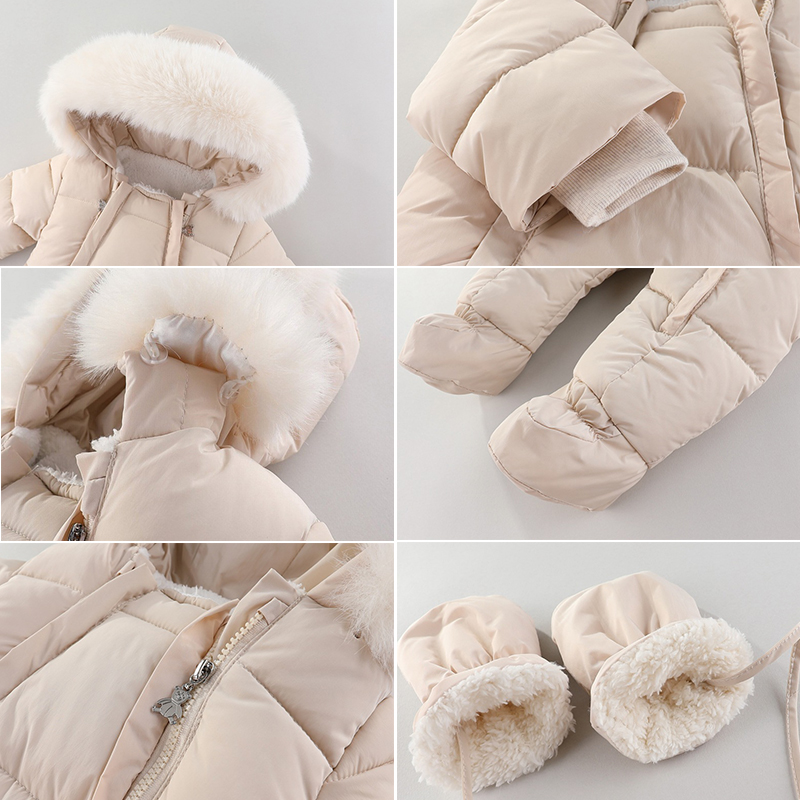 Winter Newborn Baby Romper Wit - đánh giá và giá Winter Clothing Baby