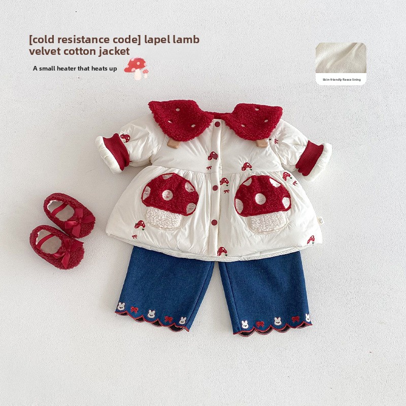 Girls' Western New Year's Clot - đánh giá và giá Winter Clothing Baby