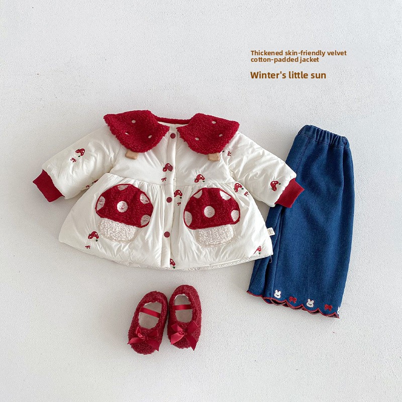 Girls' Western New Year's Clot - đánh giá và giá Winter Clothing Baby